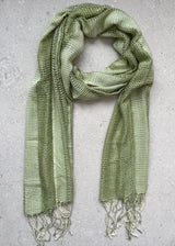 green scarf