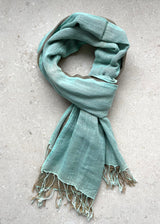 COTTON SCARVE- GREEN
