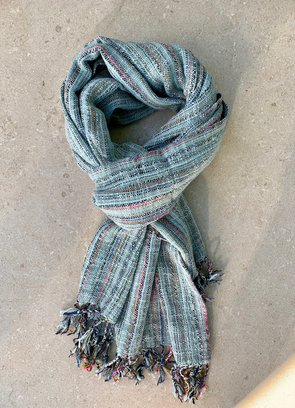 man scarf multicolor