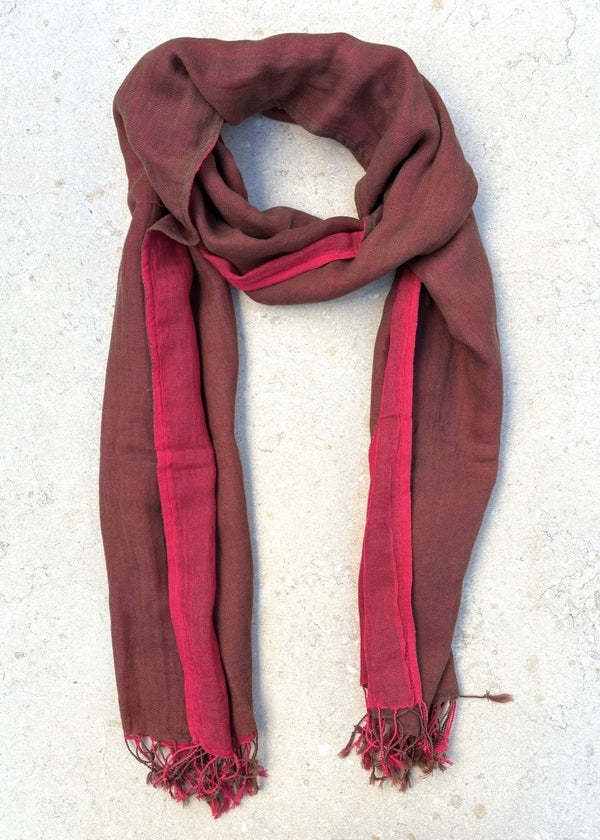 duo tone scarf