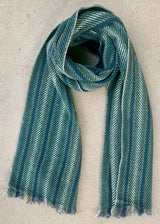 man scarf in wool