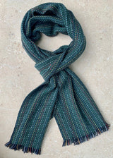 SEAL THE DEAL -DARK GREEN SCARF